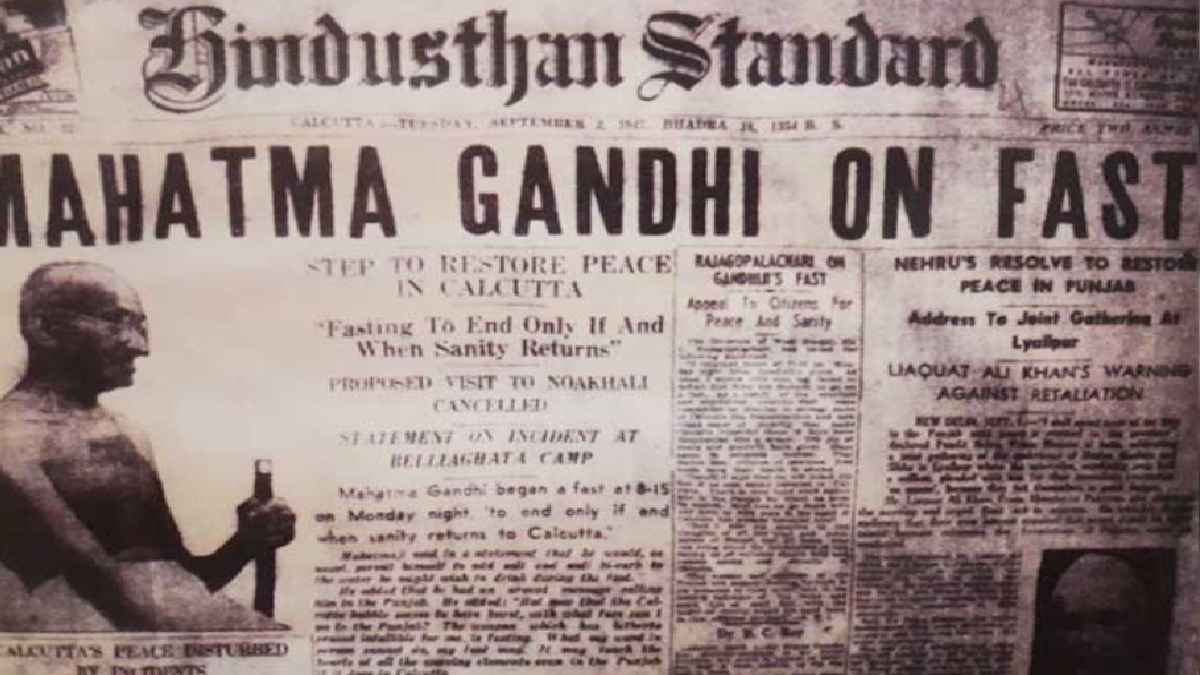 mahatma gandhi, gandhi fasting