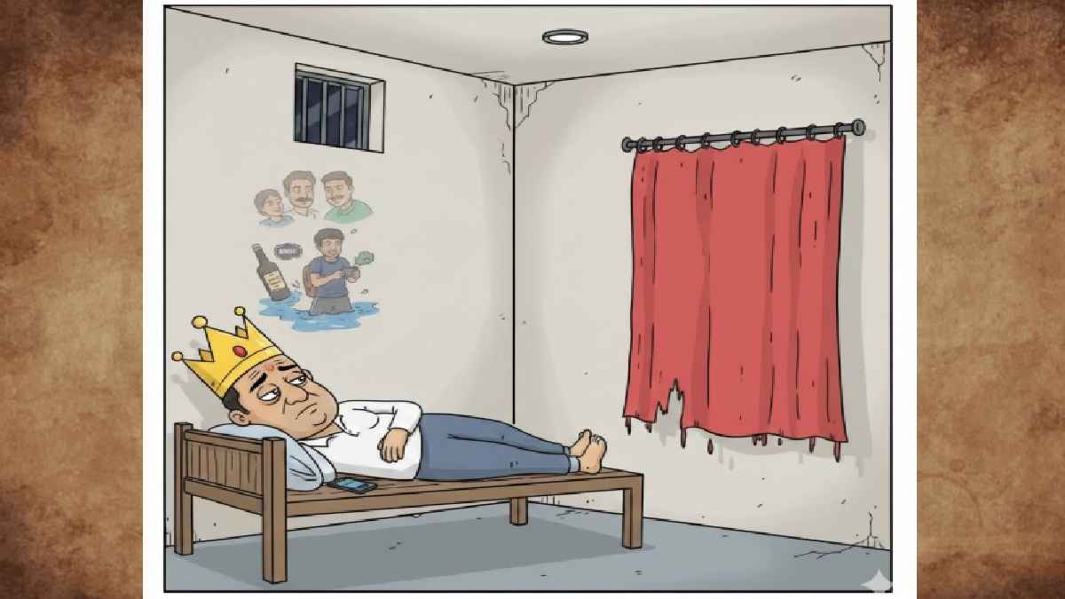 cartoon, mukesh aseemit vyangya, parda hai parda