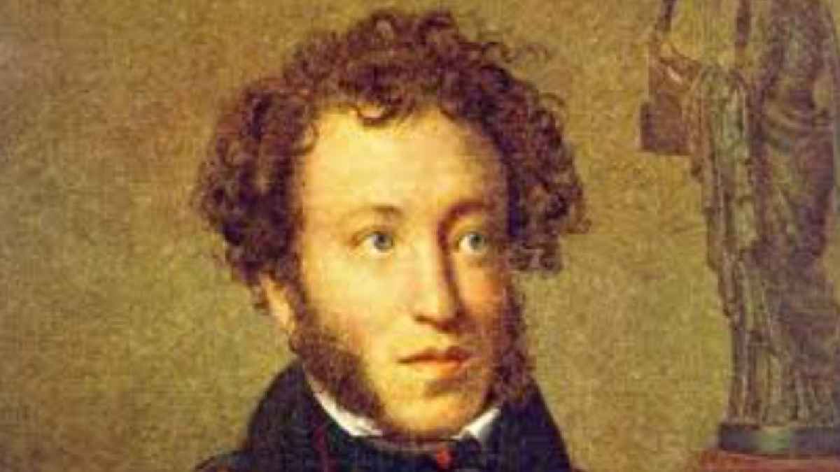 प्रसिद्ध कवि पुश्किन, famous poet pushkin