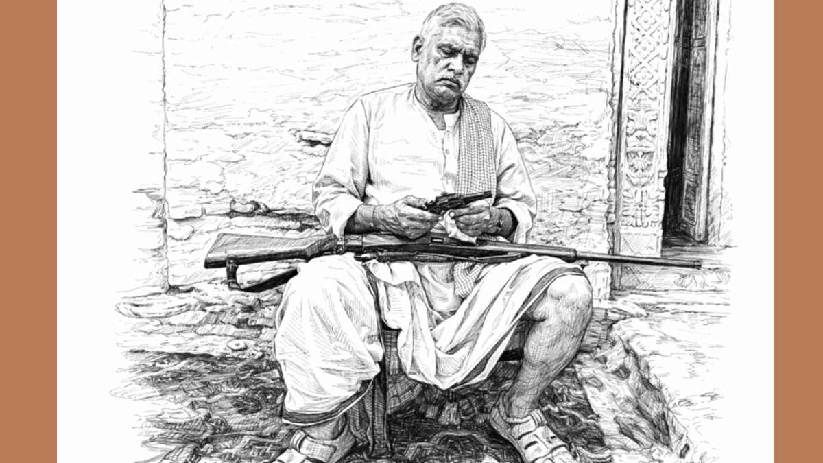 mahesh katare, writer with gun, महेश कटारे