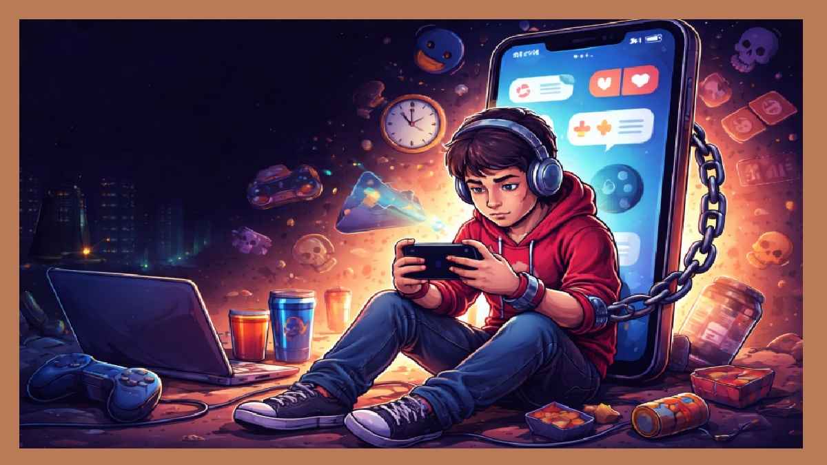मोबाइल गेम, डार्क इकोनॉमी, mobile game, dark web, digital game addiction