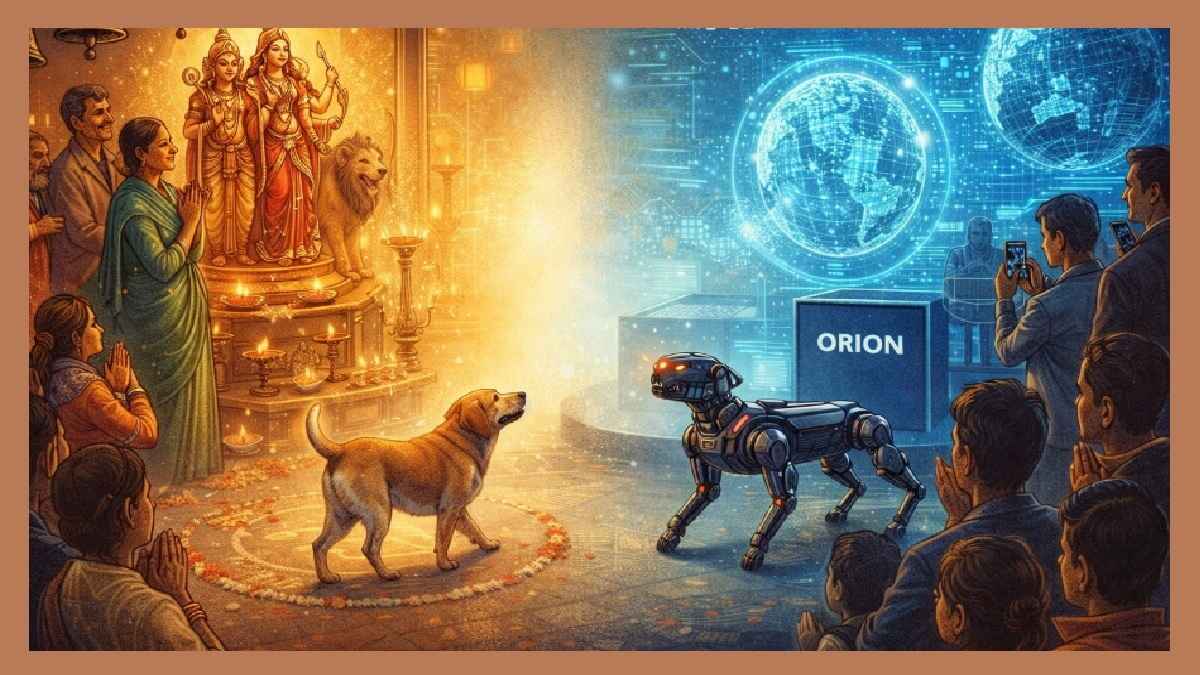 कुत्ते, dogs, ai dog, orion, ai summit, chinese robo dog