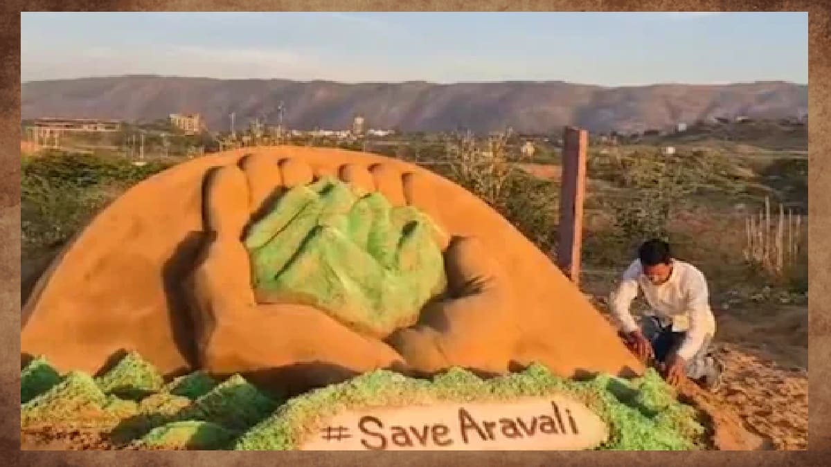 Importance of Aravalli in preventing desertification in Rajasthan