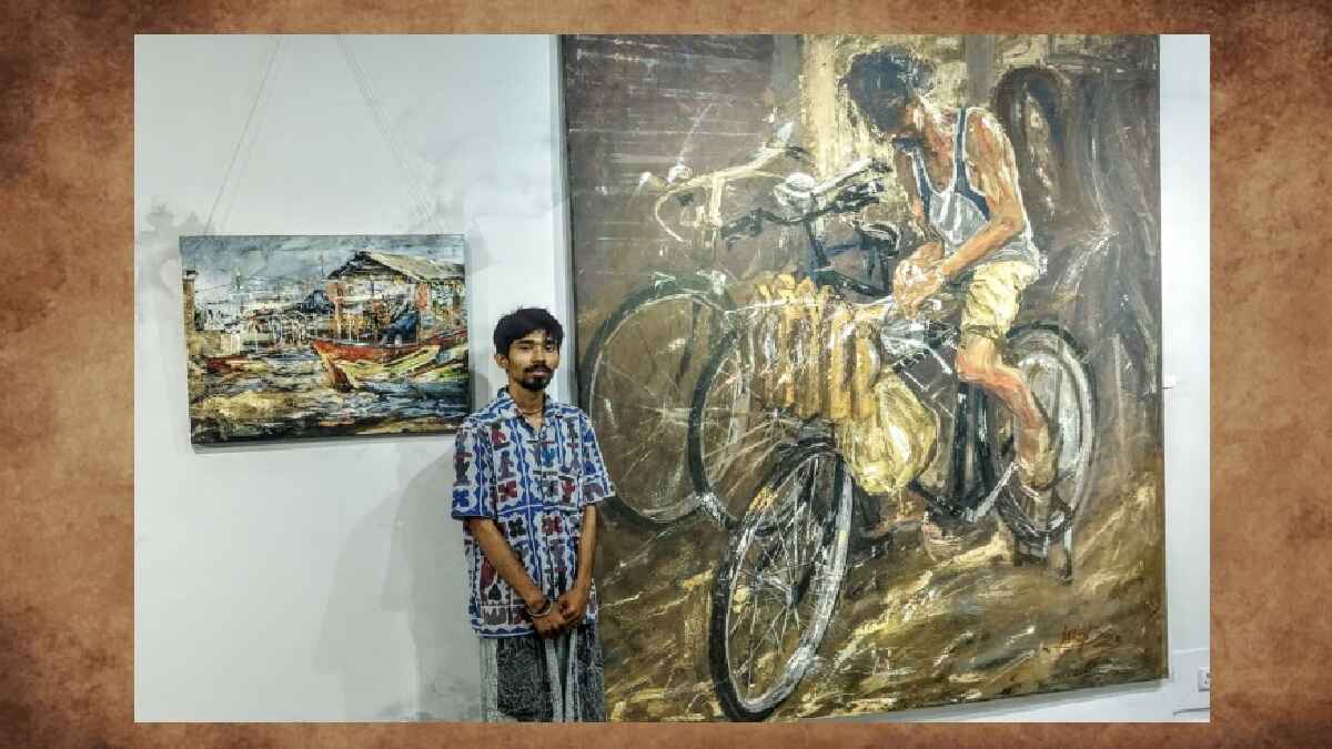 abhijit das, young artist, painter, अभिजीत दास