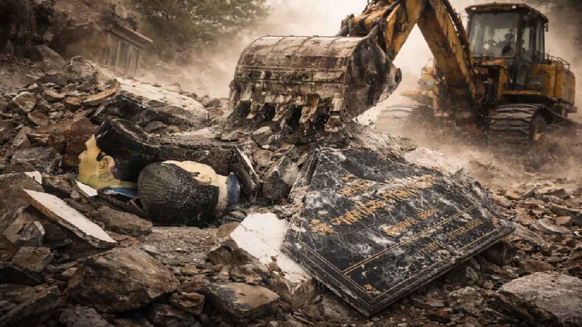 उप्र, बुलडोज़र, बिस्मिल, अशफाक, bismil, ashfaq, up news, bulldozer