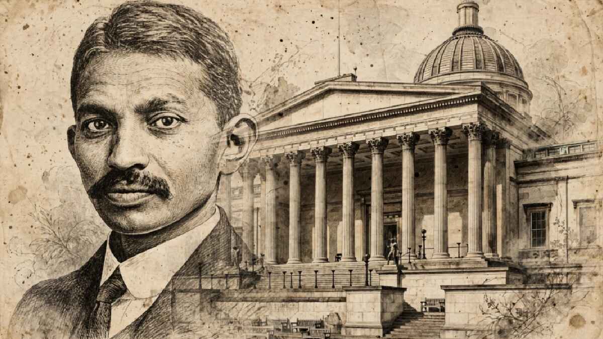 mohandas karamchand gandhi, ucl, गांधी की लंदन यात्रा