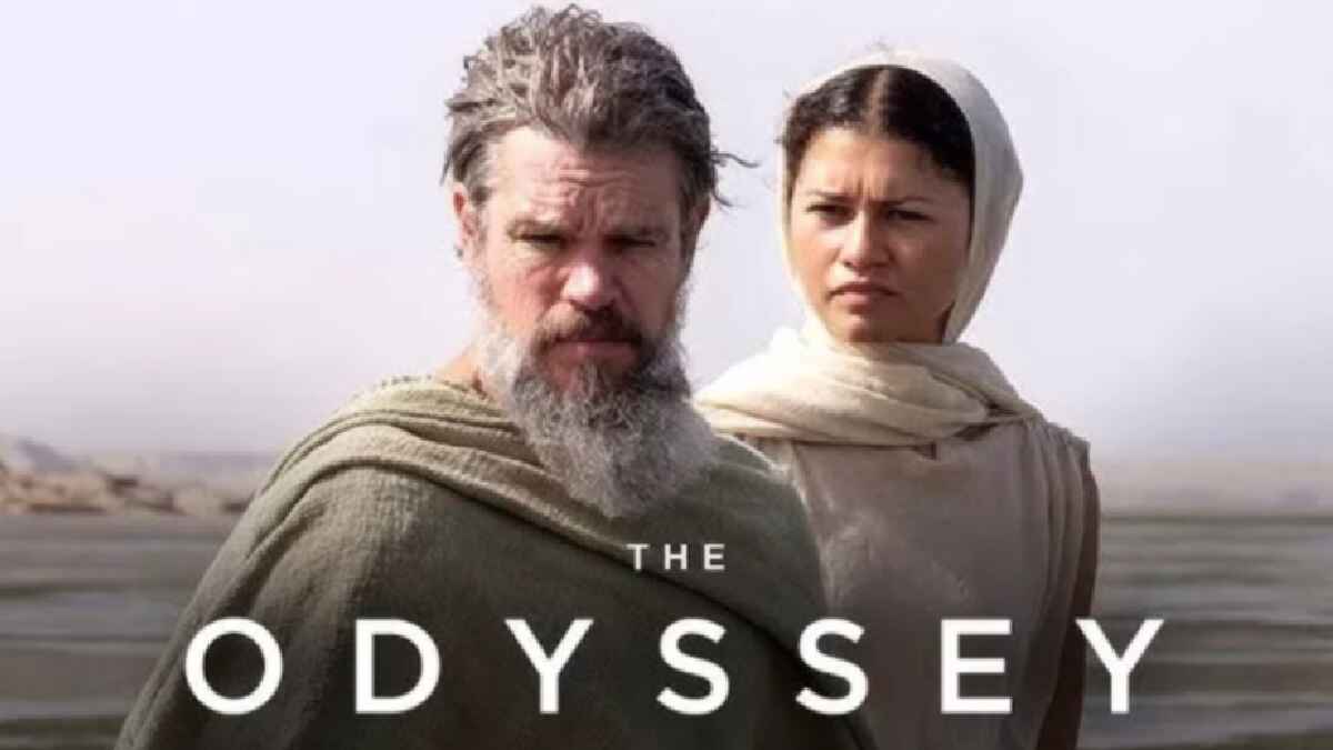 ओडिसी, महाकाव्य, odyssey, movie by nolan, zendaya, matt damon