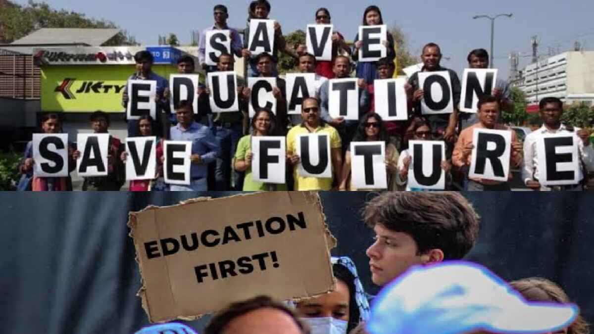 protest, women protest, लोकतंत्र, education